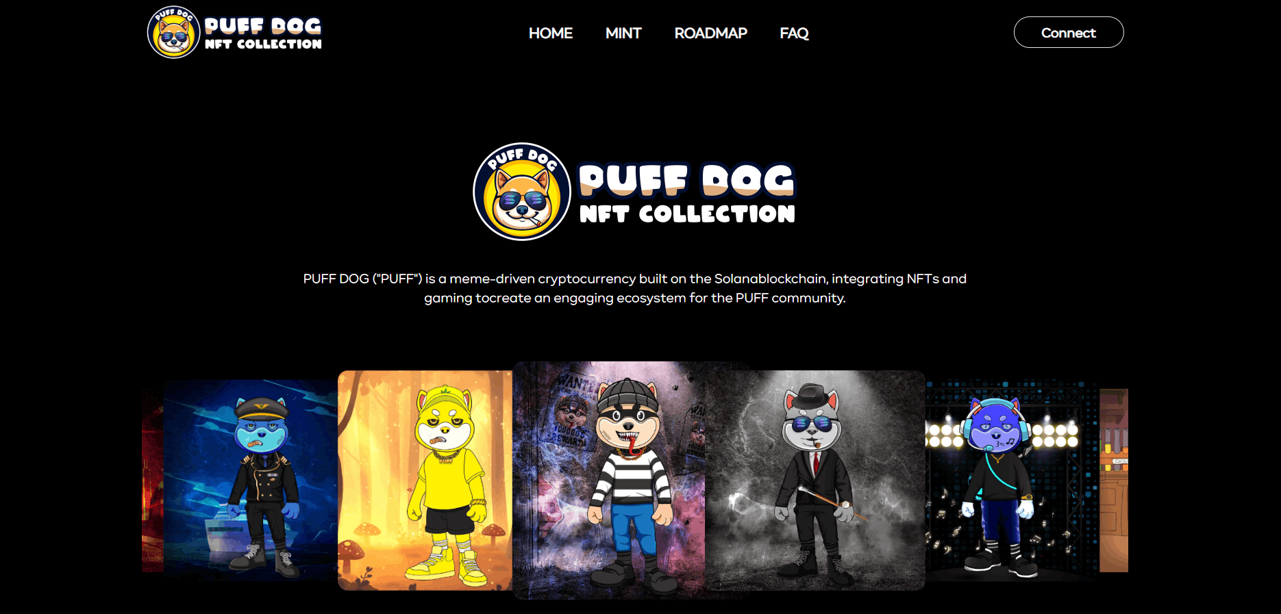 Puff dog NFT Collection